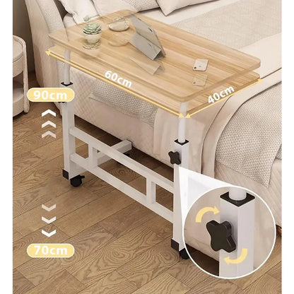 Table ordinateur à roulettes – hauteur réglable 60–90 cm - Pologne - table ordinateur portable hauteur réglable