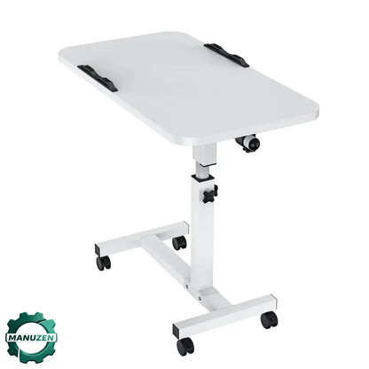 Table pour ordinateur portable à roulettes – inclinable - Blanc / France - table ordinateur portable roulettes