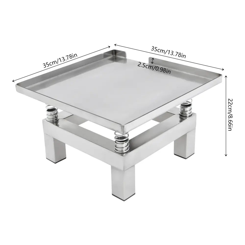 Table vibrante pour béton 35 × 35 cm – 50 W - Gris / Espagne / Européenne - Table vibrante pour béton