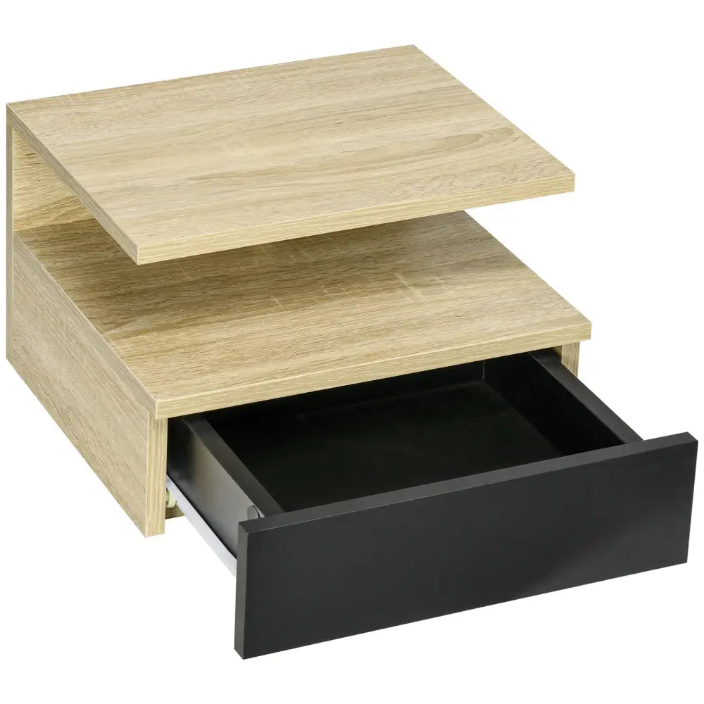 Tables de chevet murales avec tiroir – lot de 2 - France - Table de chevet murale