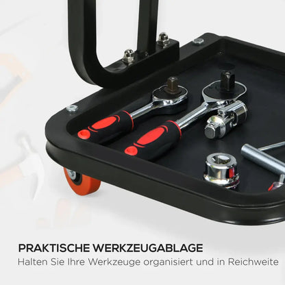Tabouret d’atelier rembourré avec étagère – détail produit 3
