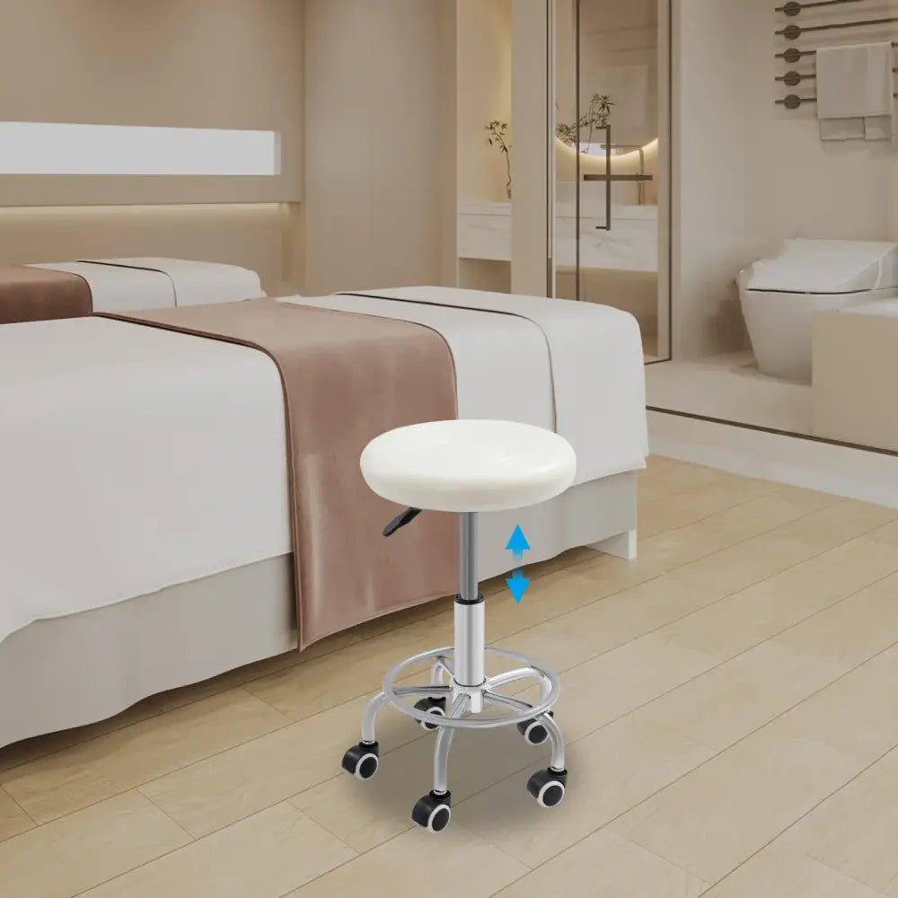 Tabouret de travail roulant à hauteur réglable – 150 kg – photo produit 4