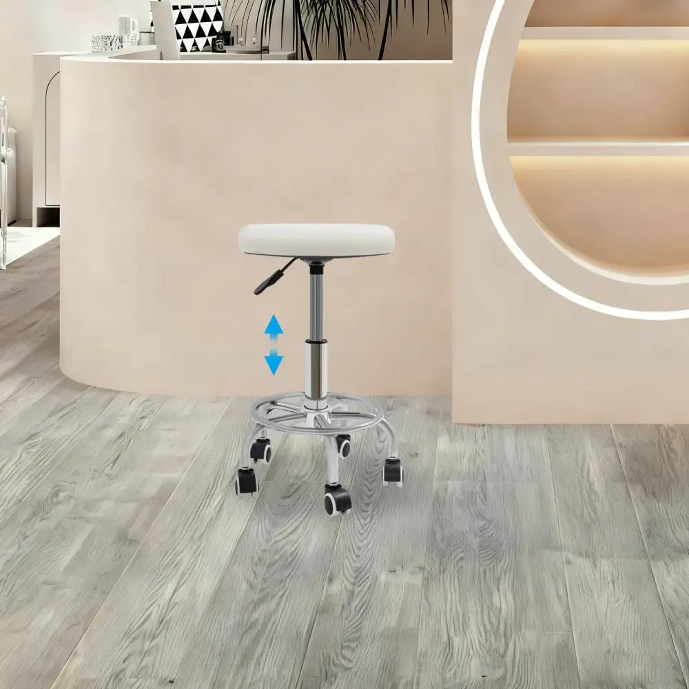 Tabouret de travail roulant à hauteur réglable – 150 kg – photo produit 10