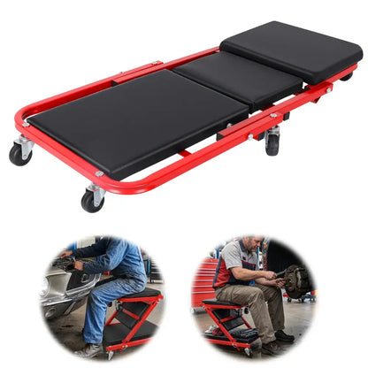 Tabouret réparation roulant pour entretien automobile rotation 360