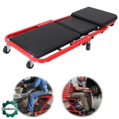 Tabouret réparation roulant pour entretien automobile rotation 360