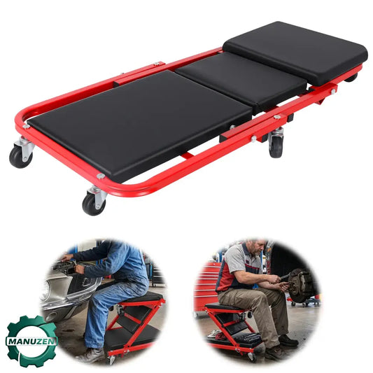 Tabouret réparation roulant pour entretien automobile rotation 360
