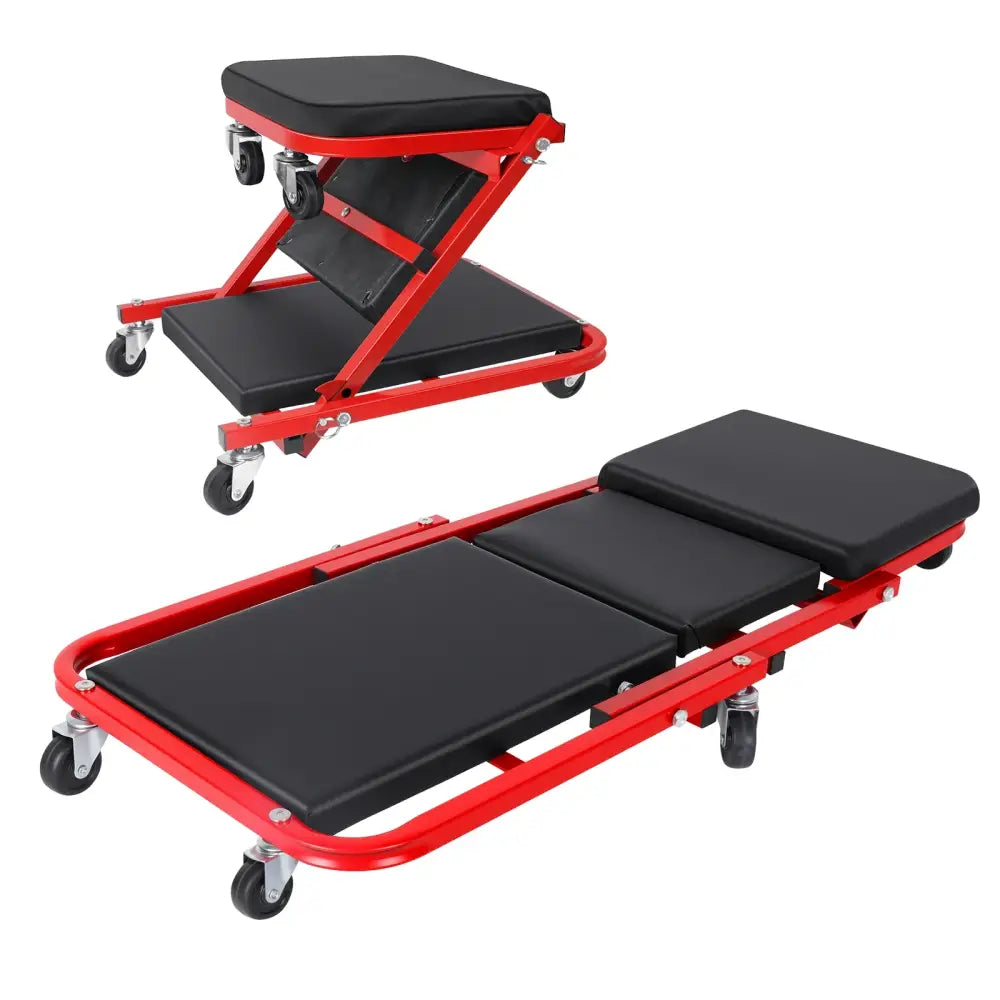 Tabouret réparation roulant pour entretien automobile rotation 360