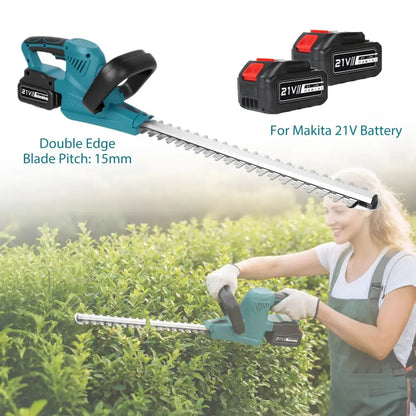 Taille-haie sans fil 2000 W, lame 510 mm et batterie — HGTUGO