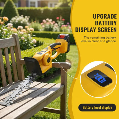 Taille-haie sans fil 21 V 4-en-1 – 2 batteries – détail produit 7
