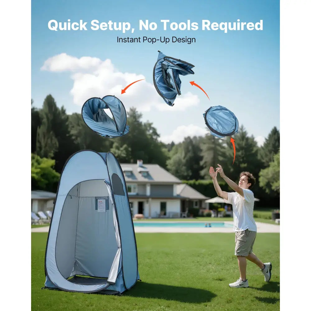 Tente de douche instantanée cabine privée portable — SucceBuy
