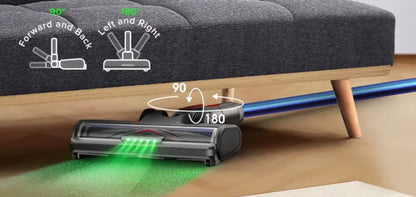 Tête D'Aspirateur Dyson Pour V7 V8 V10 V11 V15 Avec Phare LED Vert