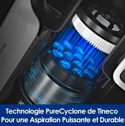 Tineco A30S — Aspirateur balai sans fil 60 min, réservoir 1 L