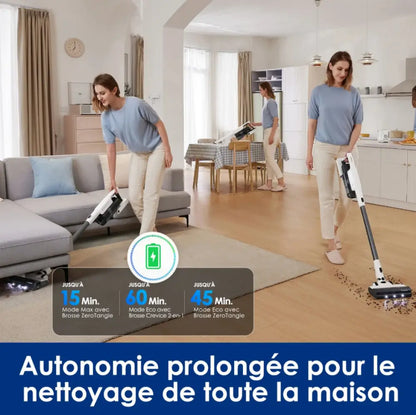 Tineco A30S — Aspirateur balai sans fil 60 min, réservoir 1 L