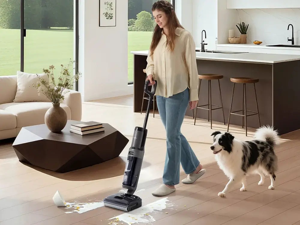 Tineco Floor One I6 — Aspirateur laveur sans fil 40 min