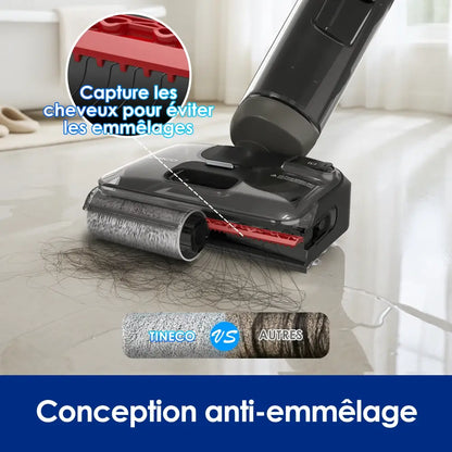 Tineco Floor One I6 — Aspirateur laveur sans fil 40 min
