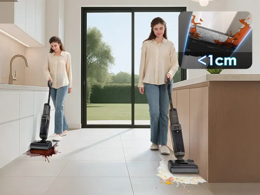 Tineco Floor One I6 — Aspirateur laveur sans fil 40 min
