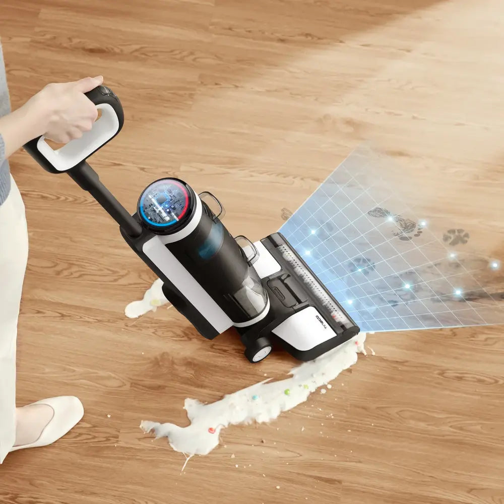 Tineco Floor One S3 Breeze — Aspirateur laveur sans fil autonettoyant