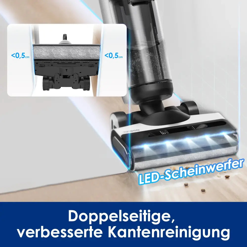 Tineco Floor One S7 Pro Nettoyeur Sans Fil Humide Et Sec Avec Écran