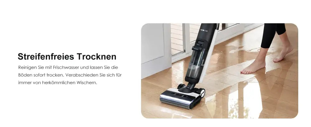 Tineco Floor One S7 Pro Nettoyeur Sans Fil Humide Et Sec Avec Écran