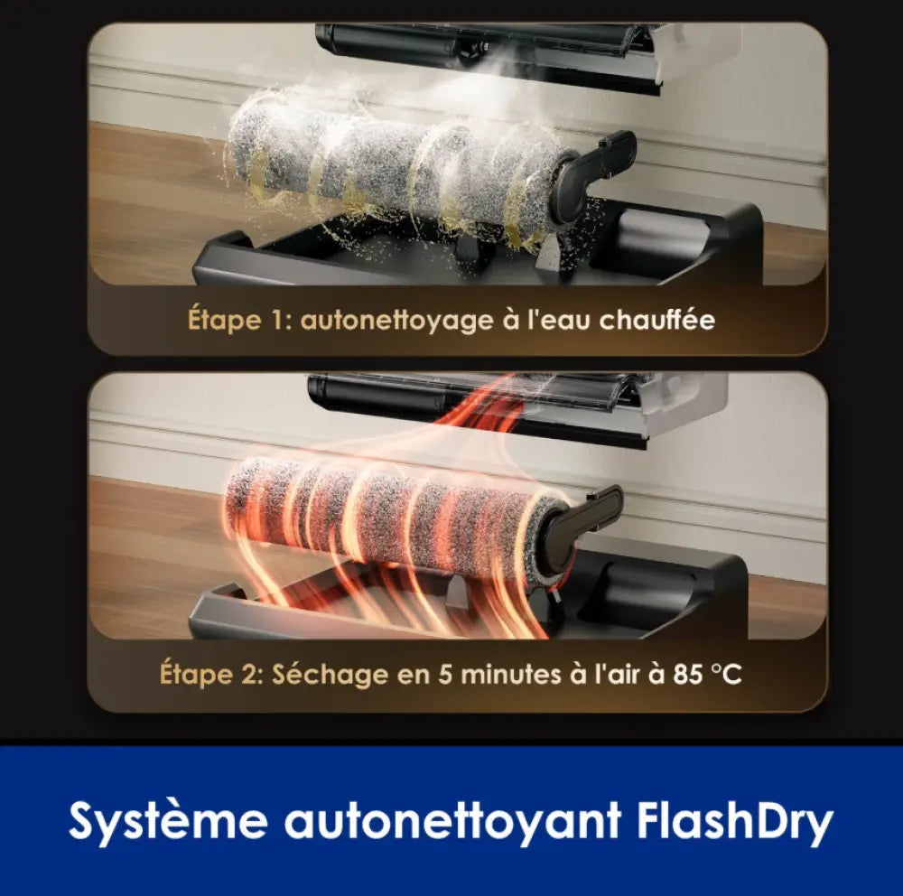 Tineco Floor One Switch S6 — Aspirateur laveur sans fil 5-en-1