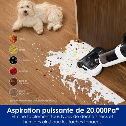 Tineco Floor One Switch S6 — Aspirateur laveur sans fil 5-en-1
