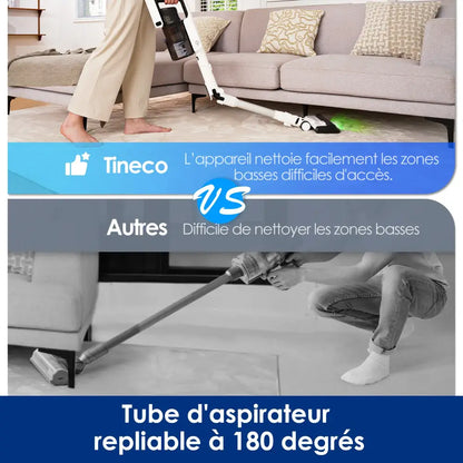 Tineco Pure One A50S — Aspirateur balai sans fil 70 min, 185 W
