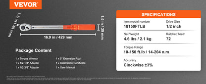 VEVOR Clé Dynamométrique 1 2 Pouce 34 340 Nm Serrage Précis Cliquet Réversible 1 2 pouce 34 340 nm _Hi_chtgptapp_optimised_this_description-generator _Hi_chtgptapp_optimised_this_seo-meta-description _Hi_chtgptapp_optimised_this_seo-meta-title _Hi_chtgptapp_optimised_this_tags-generator _Hi_chtgptapp_optimised_this_title-generator cliquet réversible clé dynamométrique couple élevé douilles 1 2 plage couple réglage couple serrage contrôlé serrage précis vevor
