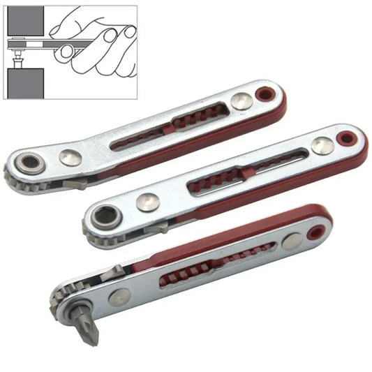 Tournevis à cliquet coudé bidirectionnel 6,35 mm – détail produit 2