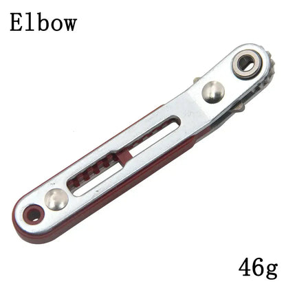 Tournevis à cliquet coudé bidirectionnel 6,35 mm – variante Rouge – coudé / 6,35 mm / 46 g | France