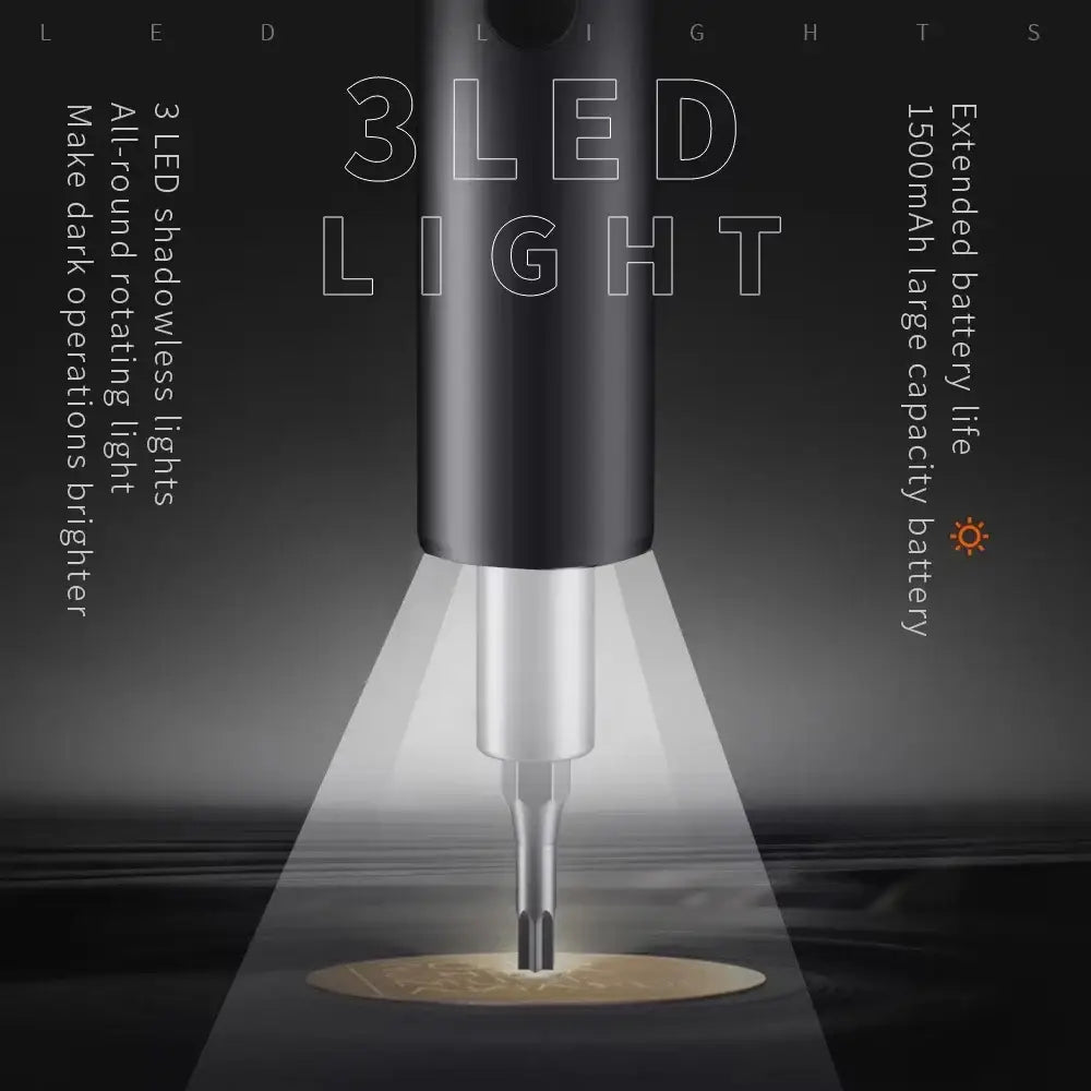 Tournevis électrique de précision 3,6 V – coffrets 28 ou 62 pièces