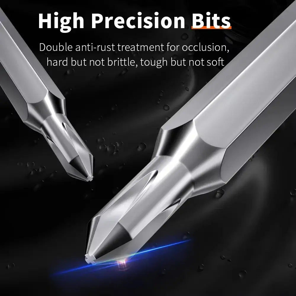 Tournevis électrique de précision 3,6 V – coffrets 28 ou 62 pièces