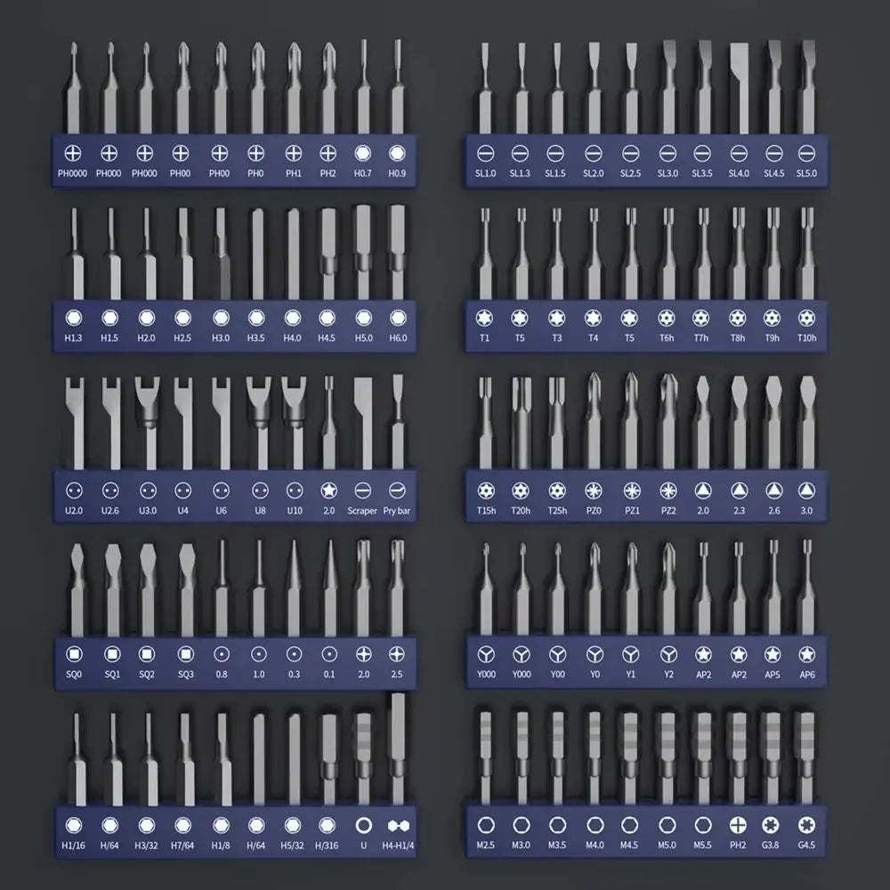Tournevis électrique de précision 3,6 V – coffrets 28 ou 62 pièces