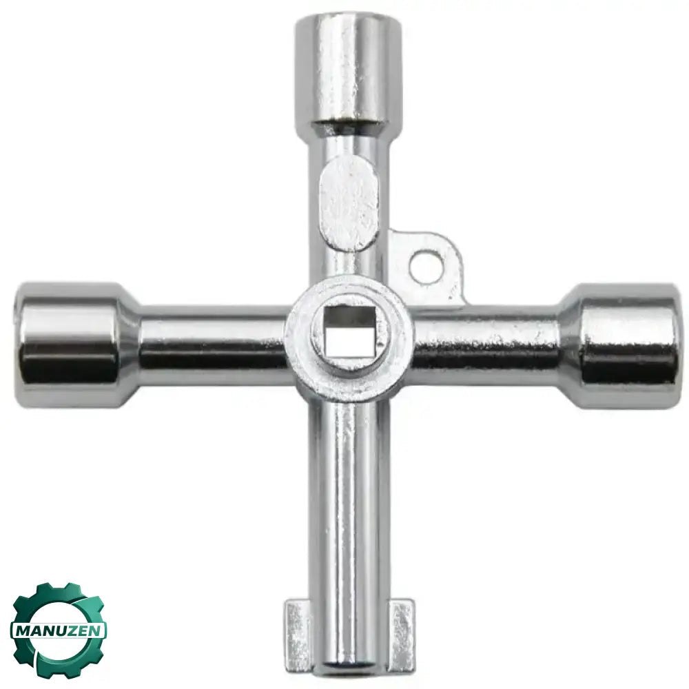 Tournevis porte-embouts 4-en-1 compact en acier allié