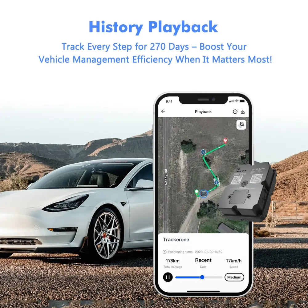 Traceur GPS 4G pour véhicule avec géorepérage et alertes – détail 3