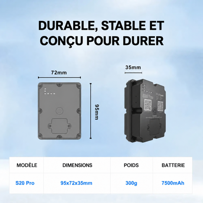 Traceur GPS 4G – informations en français