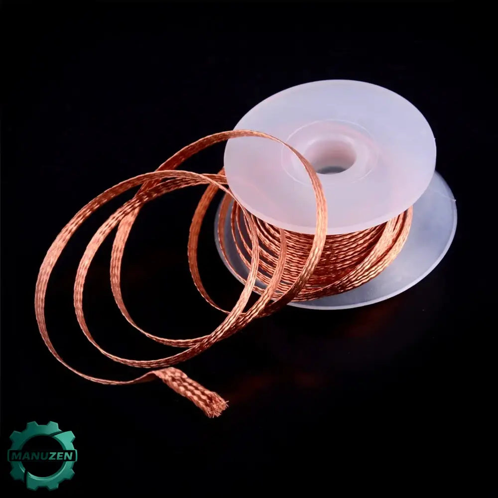 Tresse à dessouder en cuivre – 1 mm × 1,5 m – variante France / 1 mm × 1,5 m