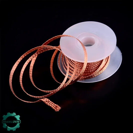 Tresse à dessouder en cuivre – 1 mm × 1,5 m – variante France / 1 mm × 1,5 m