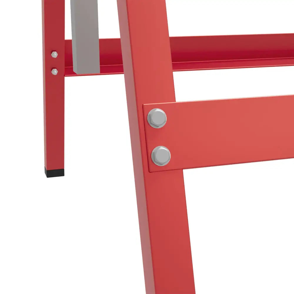 Tréteaux pliants réglables 80–130 cm – lot de 2 en acier - Espagne - tréteaux réglables hauteur 80 130 cm
