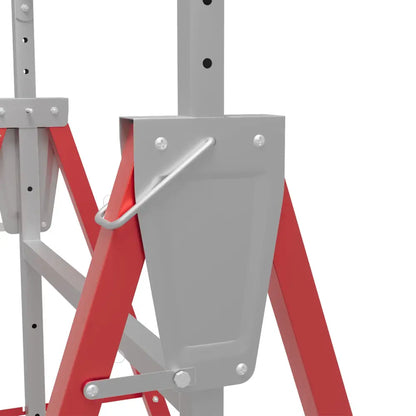 Tréteaux pliants réglables 80–130 cm – lot de 2 en acier - Espagne - tréteaux réglables hauteur 80 130 cm