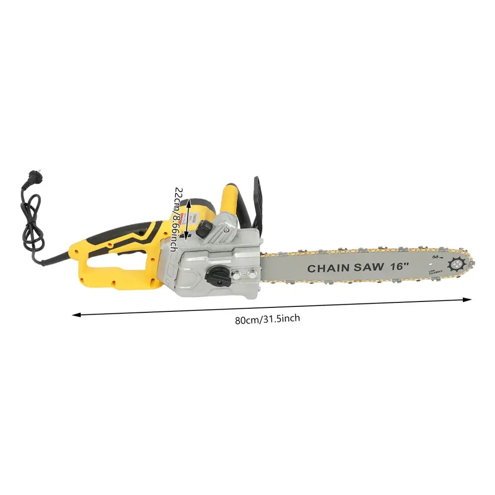 Tronçonneuse électrique filaire 2000 W – guide 40 cm - Tronçonneuse électrique