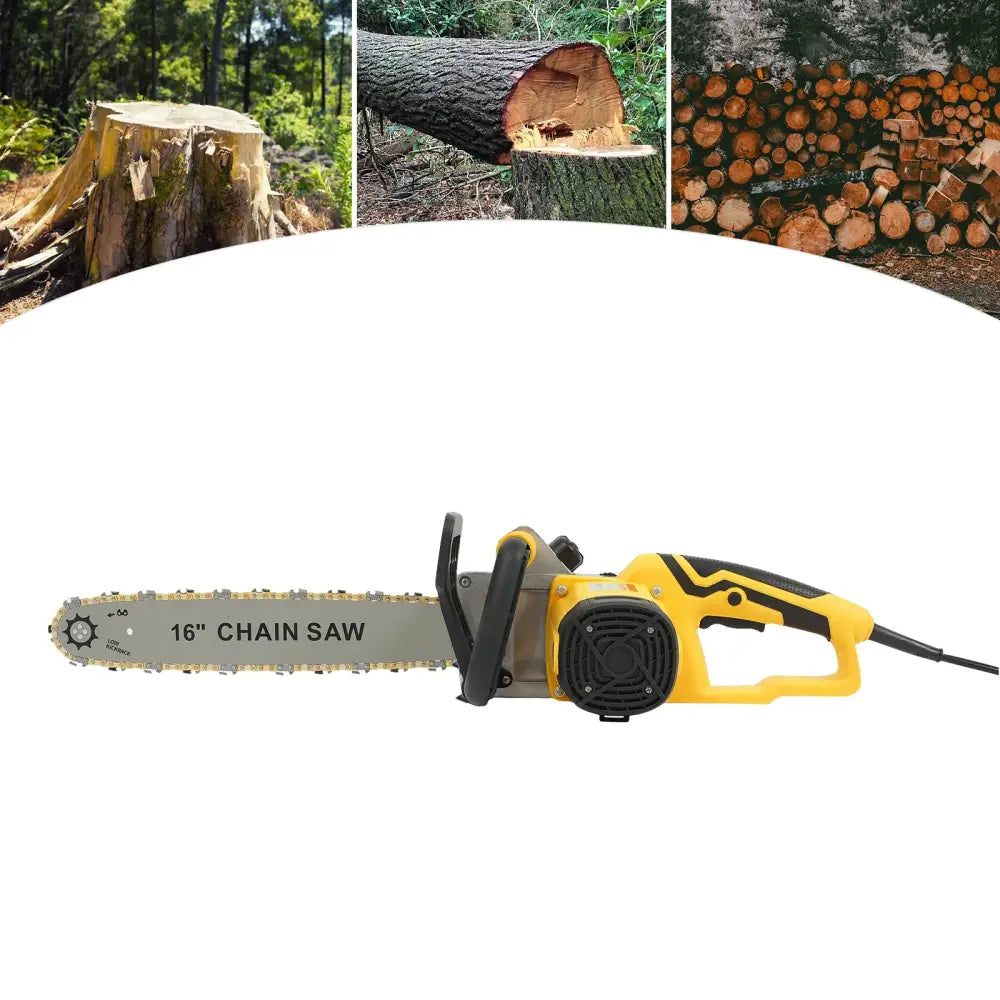 Tronçonneuse électrique filaire 2000 W – guide 40 cm - Tronçonneuse électrique