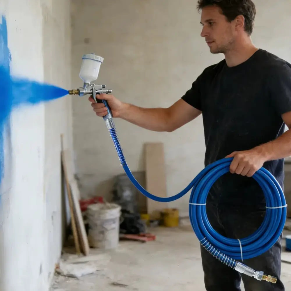 Tuyau Airless Haute Pression 15 m – 3300 PSI - France / Bleu - Accessoires pour pulvérisateurs