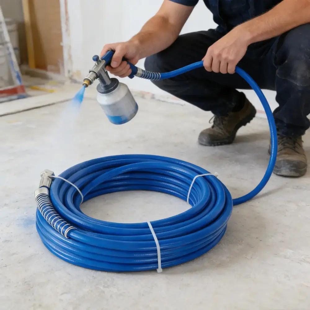 Tuyau Airless Haute Pression 15 m – 3300 PSI - France / Bleu - Accessoires pour pulvérisateurs