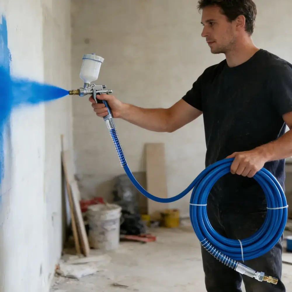 Tuyau Airless Haute Pression 15 m – 3300 PSI - France / Bleu - Accessoires pour pulvérisateurs