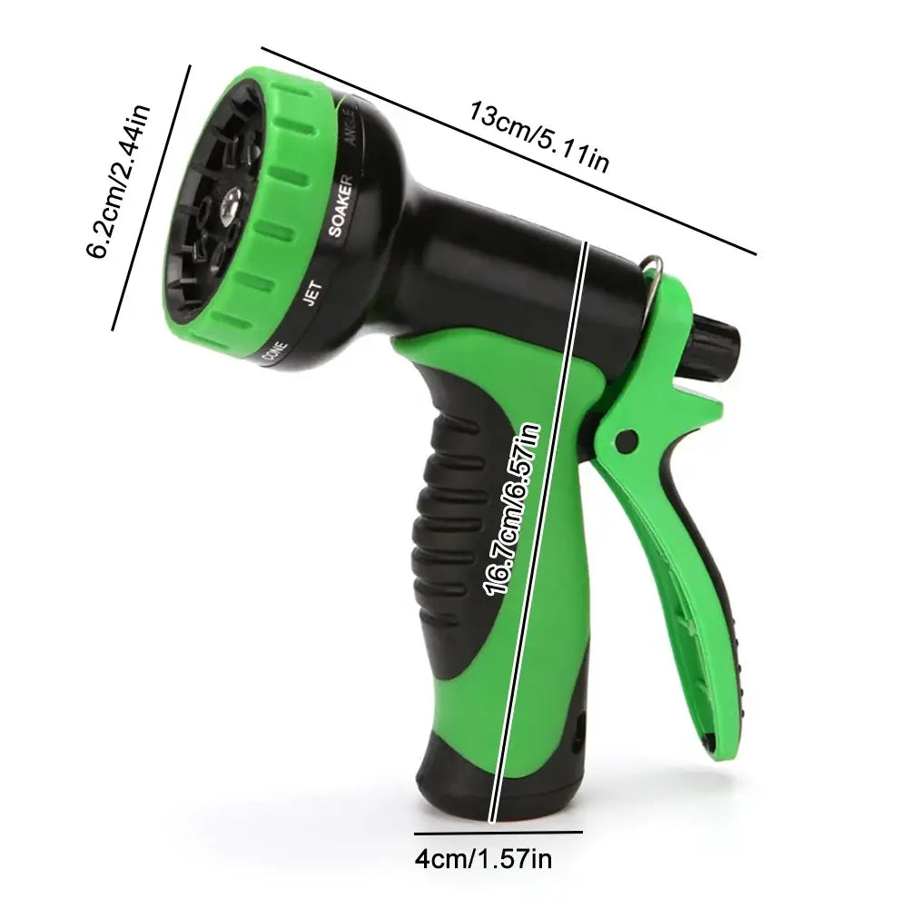 Tuyau d’arrosage extensible 7,5 m – pistolet 10 jets - Allemagne - tuyau arrosage extensible 7 5 m