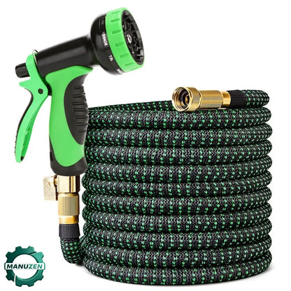 Tuyau d’arrosage extensible 7,5 m – pistolet 10 jets - Allemagne - tuyau arrosage extensible 7 5 m
