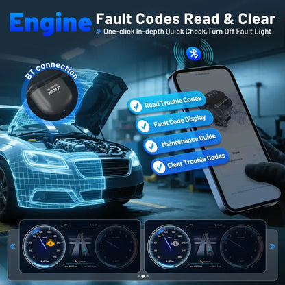 Valise Diagnostic Auto OBD2 Bluetooth XTOOL AD20Pro - XTOOL AD20Pro / France - Diagnostic automobile