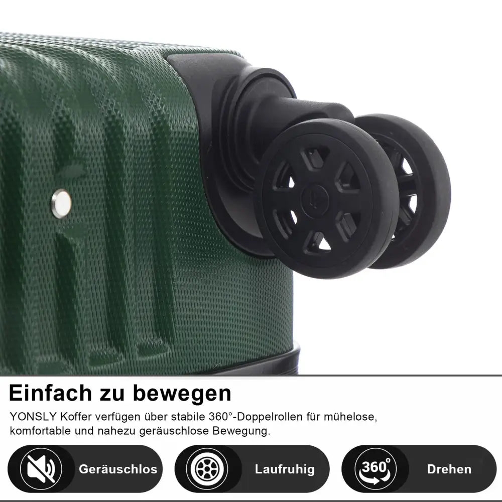 Valise rigide ABS 20 ou 24 pouces – 4 roues 360° - valise rigide ABS 4 roues 360