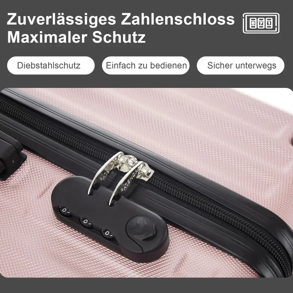 Valise rigide ABS 20 ou 24 pouces – 4 roues 360° - valise rigide ABS 4 roues 360