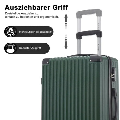 Valise rigide ABS 20 ou 24 pouces – 4 roues 360° - valise rigide ABS 4 roues 360